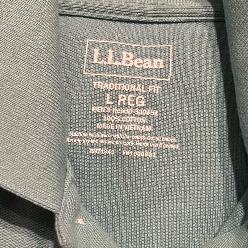 LL Bean Polo Shirt - Picture 3 of 3